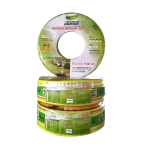 Double-knit fiber reinforced hose (Premium Series) Emerald Green / Ruby Red / Sapphire Blue / Fluorescent Gold