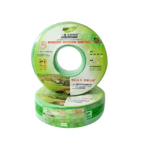 PVC (refined type) double-strand reinforced flexible hose (green ray, yellow ray) Sixth-generation upgraded version